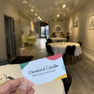 The cute, new event space !!