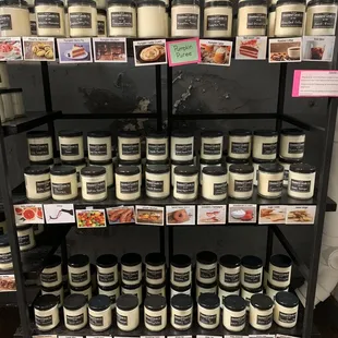 Lots of smells to choose from !