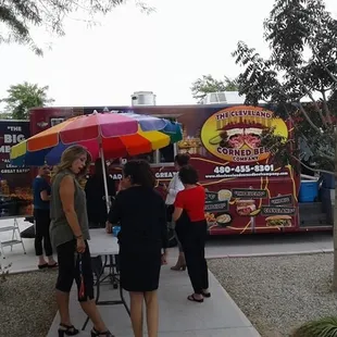 Working a luncheon ! Getcornedbeef#