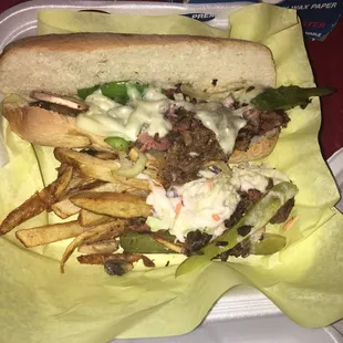 The Big Cleveland ! Double meats Corned Beef and Beef Brisket! Come on get your next meal with us!