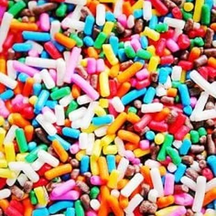 a pile of sprinkles