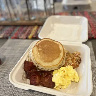 Pancake Combo Breakfast