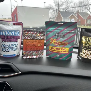Snack edible selection