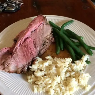 Beef on buffet... Excellent, says Eric