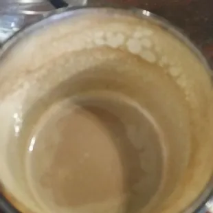 Probably the only saving grace it was one of the best cups of coffee I&apos;ve ever had