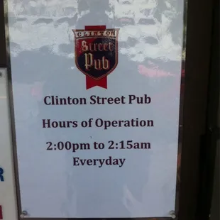 They open at 2pm not 7:30am. Nuts!