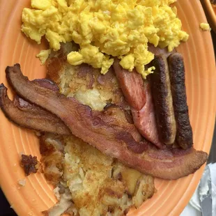 Three meet breakfast