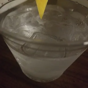 Gin and tonic!