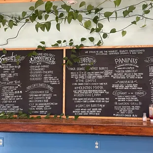Awesome menu! High quality ingredients!