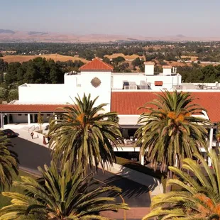 Arial view of the Clubhouse @redrosephotography