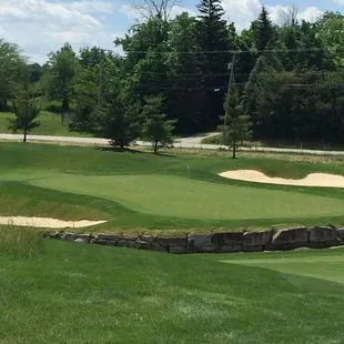 14th green at Tartan Fields