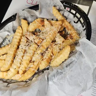 Garlic Parm fries.