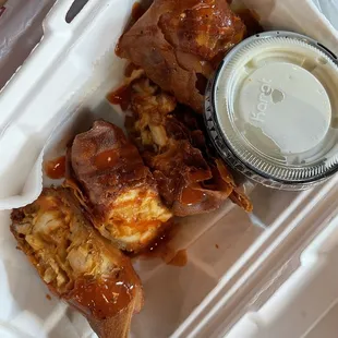 Buffalo Chicken Rolls