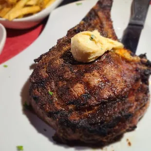 Prime Tomahawk Steak was massive!