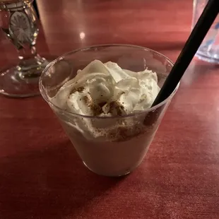 "The Hammer" dessert cocktail