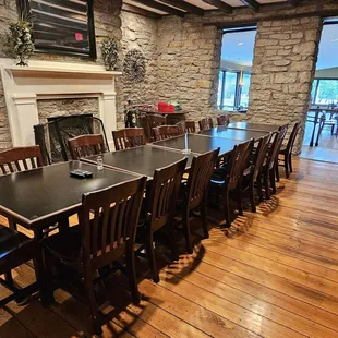 Interior dining space
