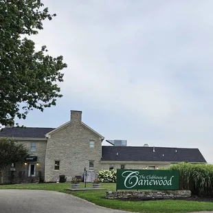 Exterior of the original General John Payne home that is now The Clubhouse at Canewood.