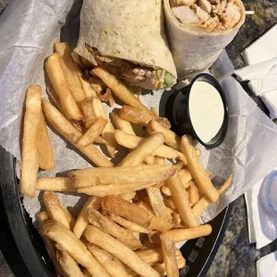 Buffalo Chicken Wrap Sandwich