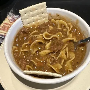 Beef noodle soup