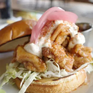 Korean chicken sandwich