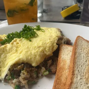 Fried Rice Omelette