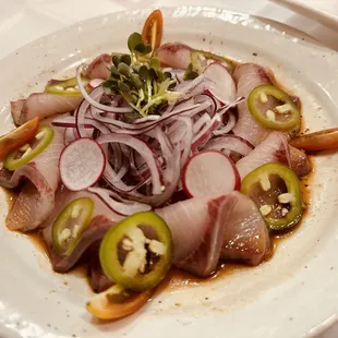 Hamachi Carpaccio
