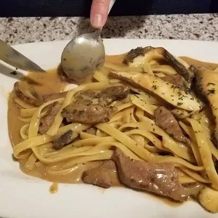 Beef Stroganoff
