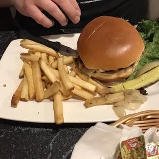 Bacon Horseradish Burger