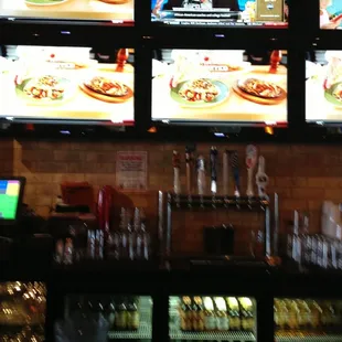 sushi and sashimi, interior