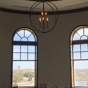 Lighting and wood work