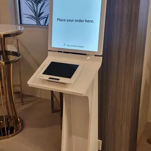 Ordering kiosk