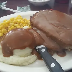 The meatloaf special.