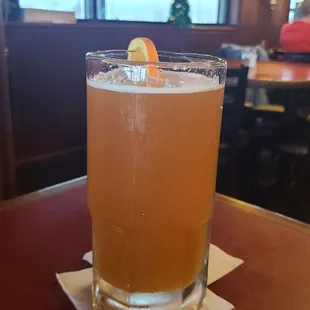 I'm checking out a past haunt we use to visit weekly. Great greeting! The atmosphere is still warm, cozy, and friendly.