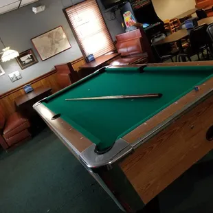 Pool anyone?
Back room also available for private parties. 
1st Fridays of the month Steel City Comedy Show @ 8:30pm