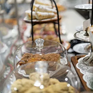 a variety of pastries
