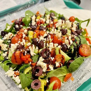 fresh Mediterranean salad