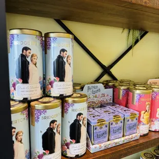 Assortment of delicious tea