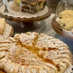 Orange marmerlade tart