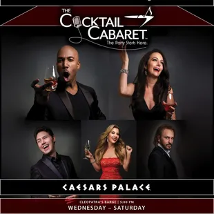 The Cocktail Cabaret Wednesday-Saturday, 5:00
