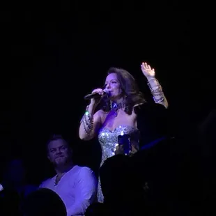 Niki Scalera singing Diamonds are Forever