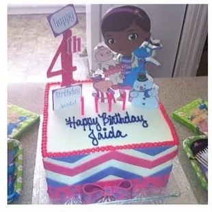 Stepdaughter&apos;s cake; topper from Etsy