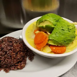 Avocado Yellow Curry