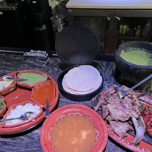 Barbacoa de  Borrego y Chivo