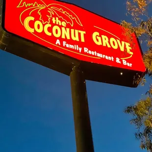 Outside sign