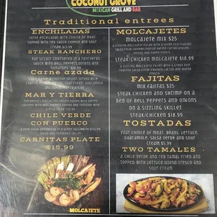 Menu Jan 2022