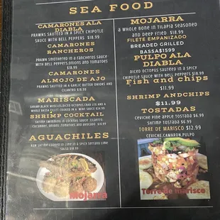 Menu Jan 2022