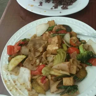 Love the vegan Drunken Noodle