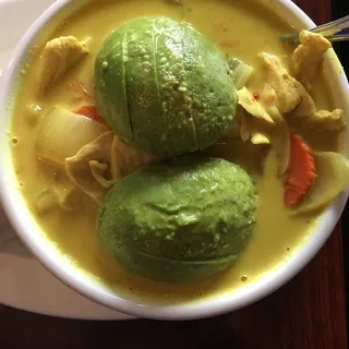Avocado Yellow Curry