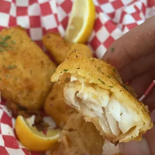 Reg. Cod Fish Meal $19 served w/  Fries