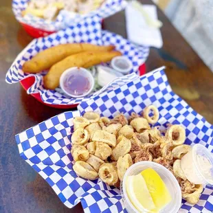 fish and chips, fish, seafood, food